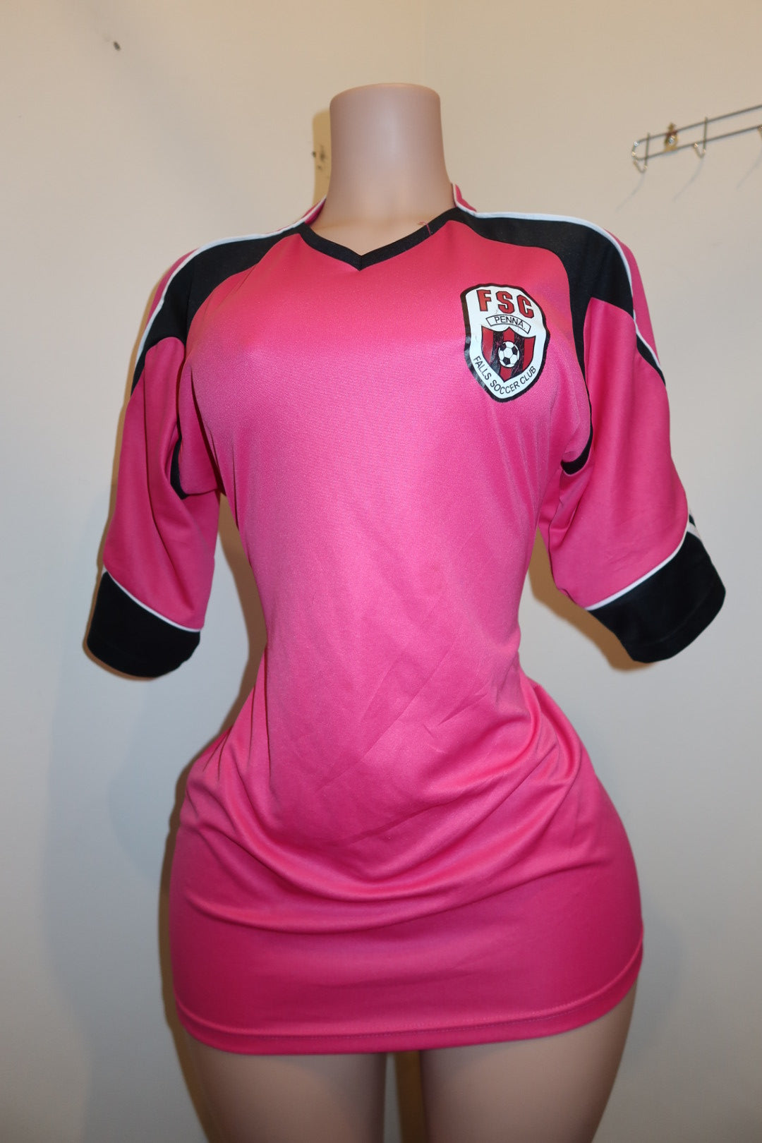 PINK JERSEY DRESS