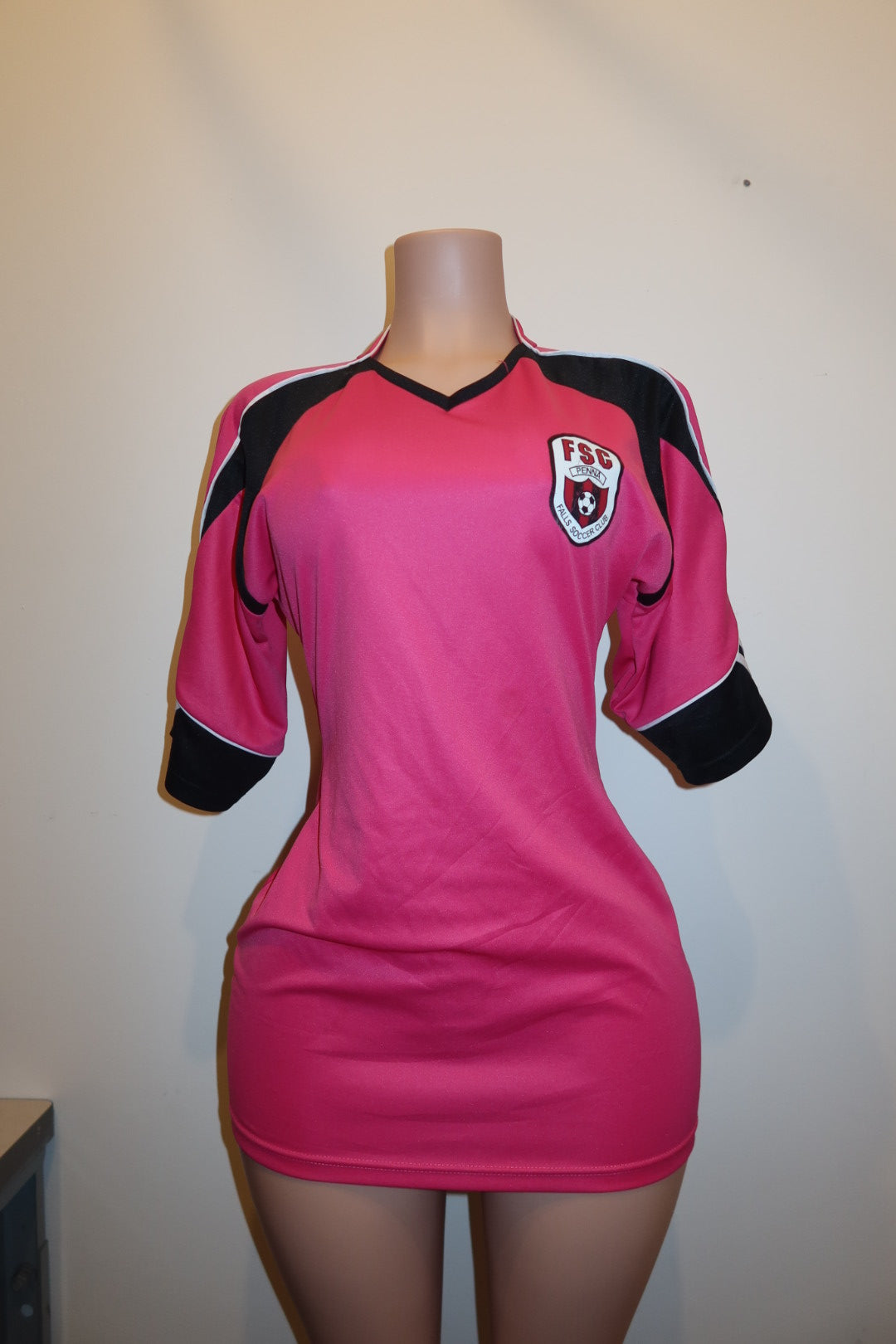 PINK JERSEY DRESS