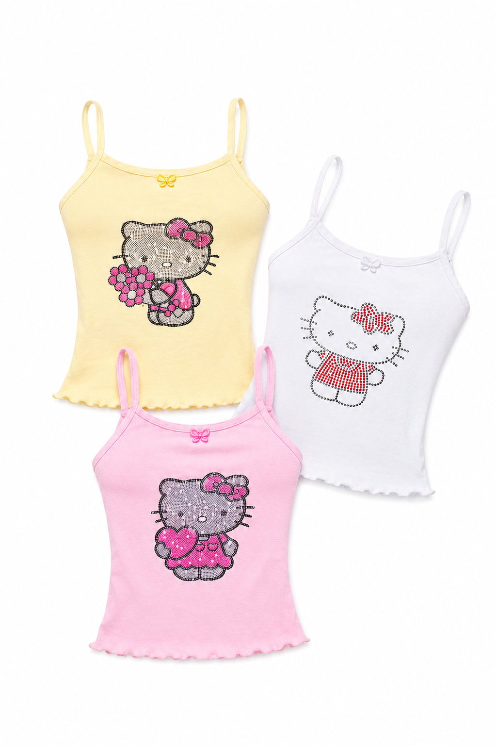 KITTY COLOR TANKS 3 PIECE