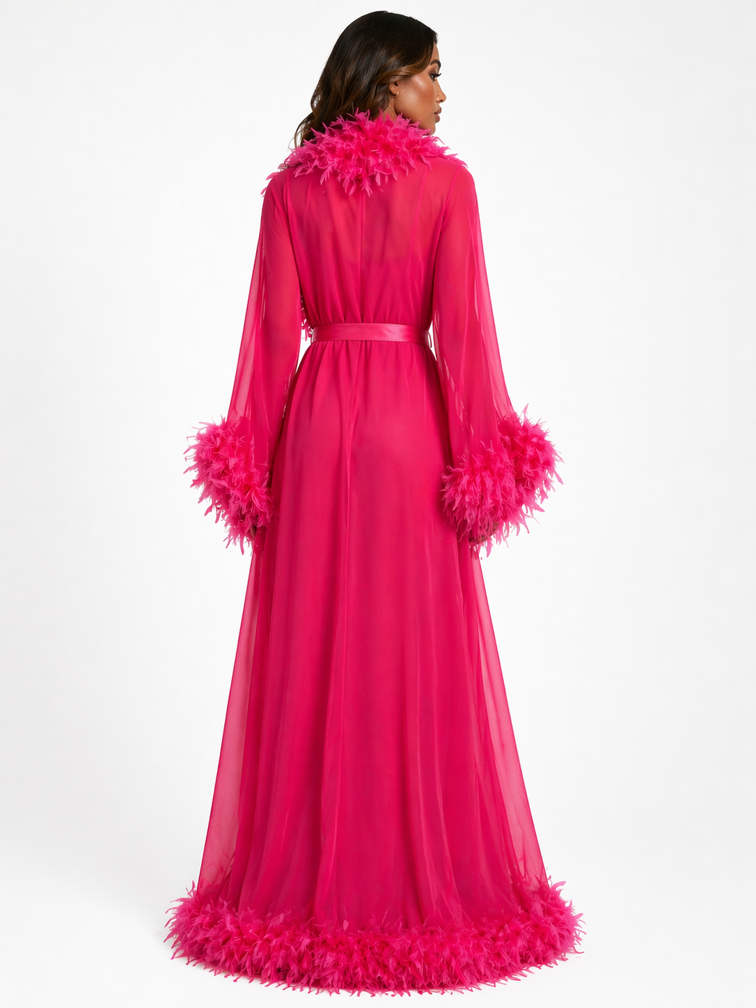 LUSCIOUS PINK ROBE