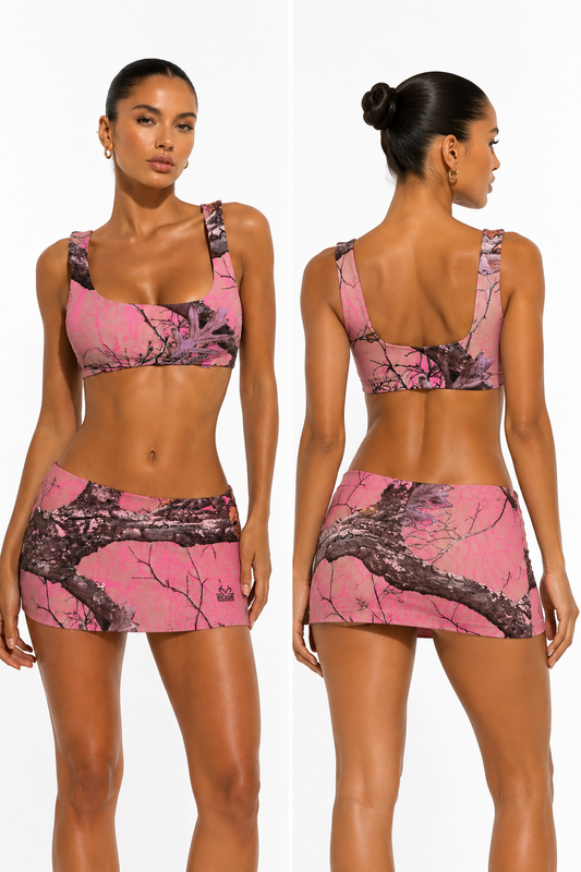PINK REAL TREE SET