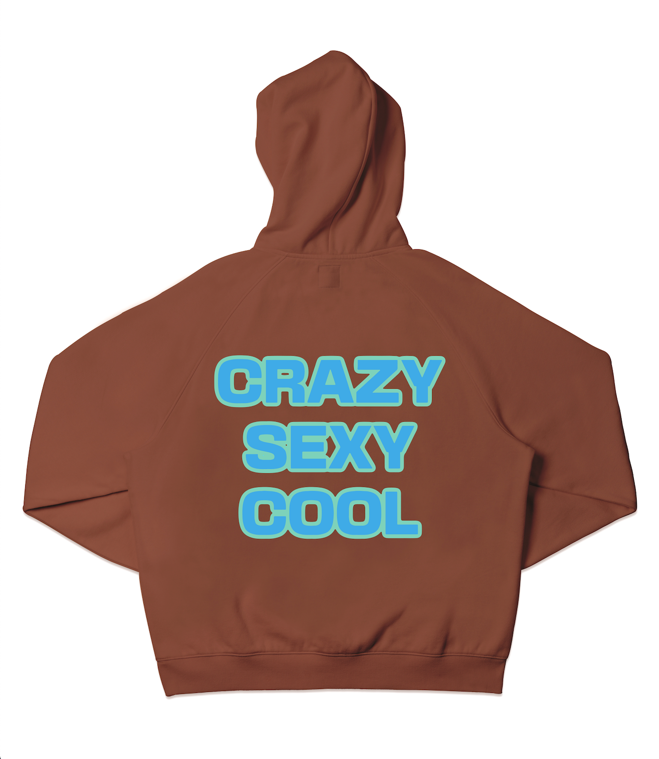 CRAZY SEXY COOL HOODIE (CHOCOLATE) - Adriana Sahar