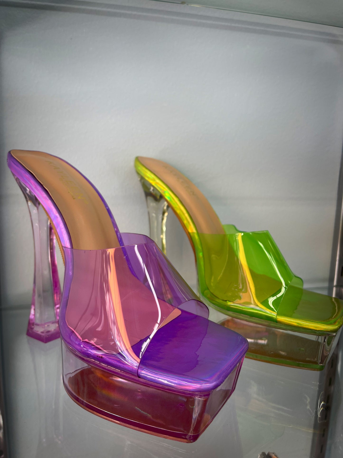 GLASS SLIPPERS