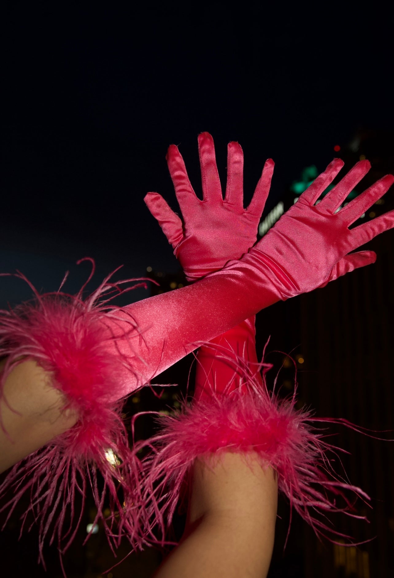 PINK GLOVES