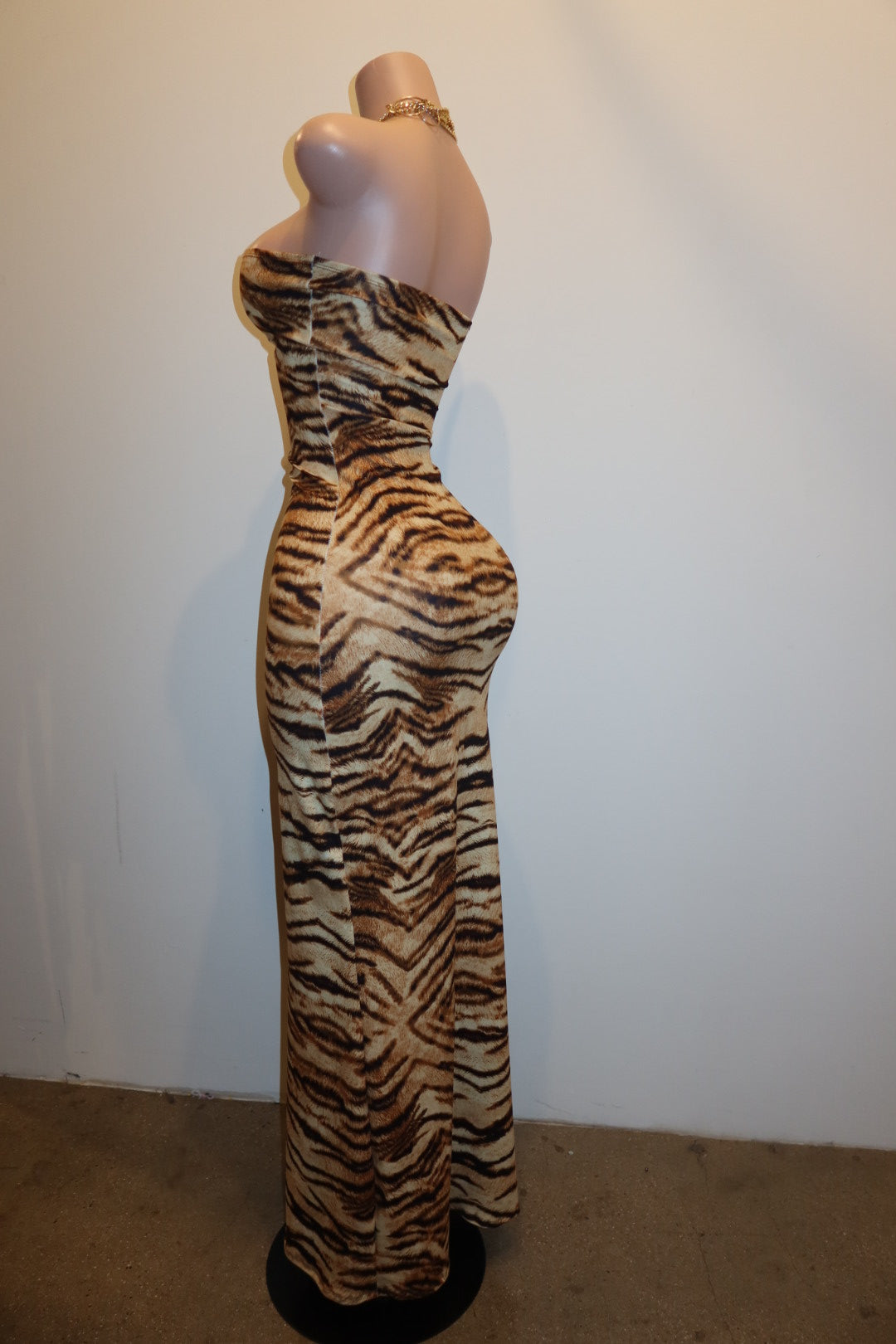 TIGRESS BODY CON MAXI DRESS - Adriana Sahar
