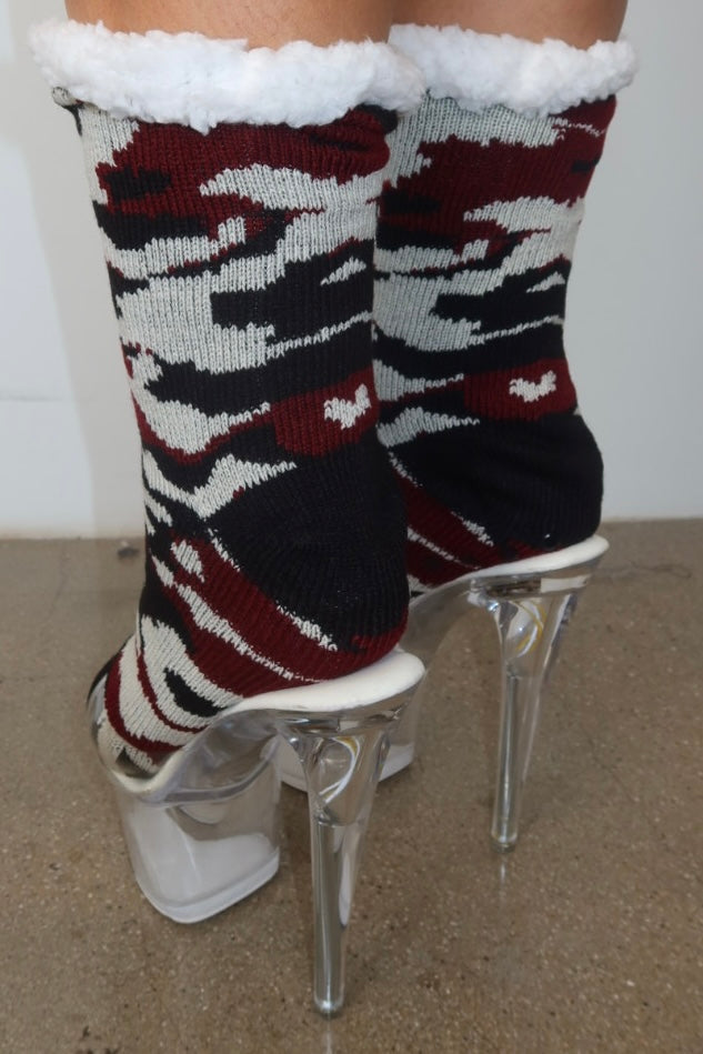 CAMO SOCKS - Adriana Sahar