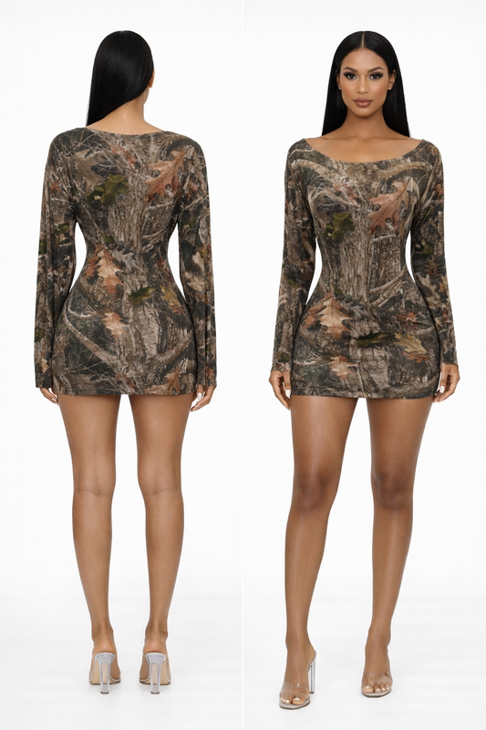 REAL TREE DRESS