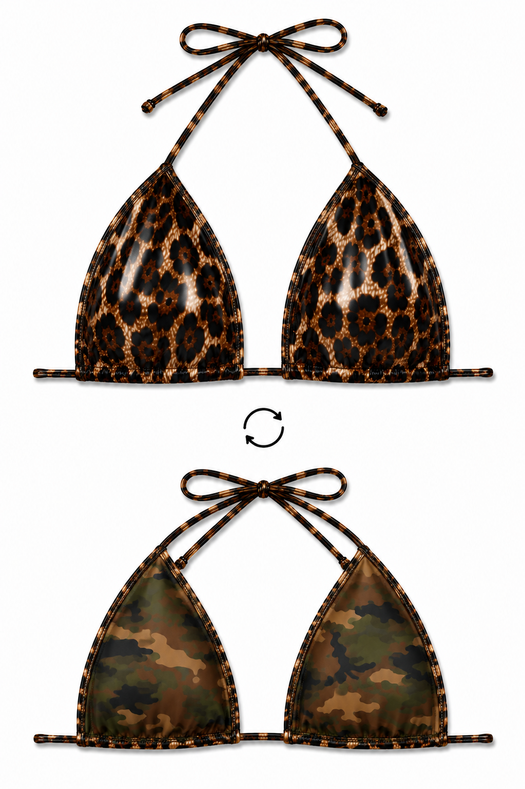 REVERSIBLE LIQUID BIKINITOP