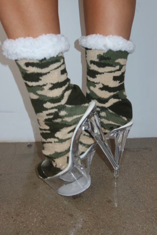 CAMO SOCKS - Adriana Sahar
