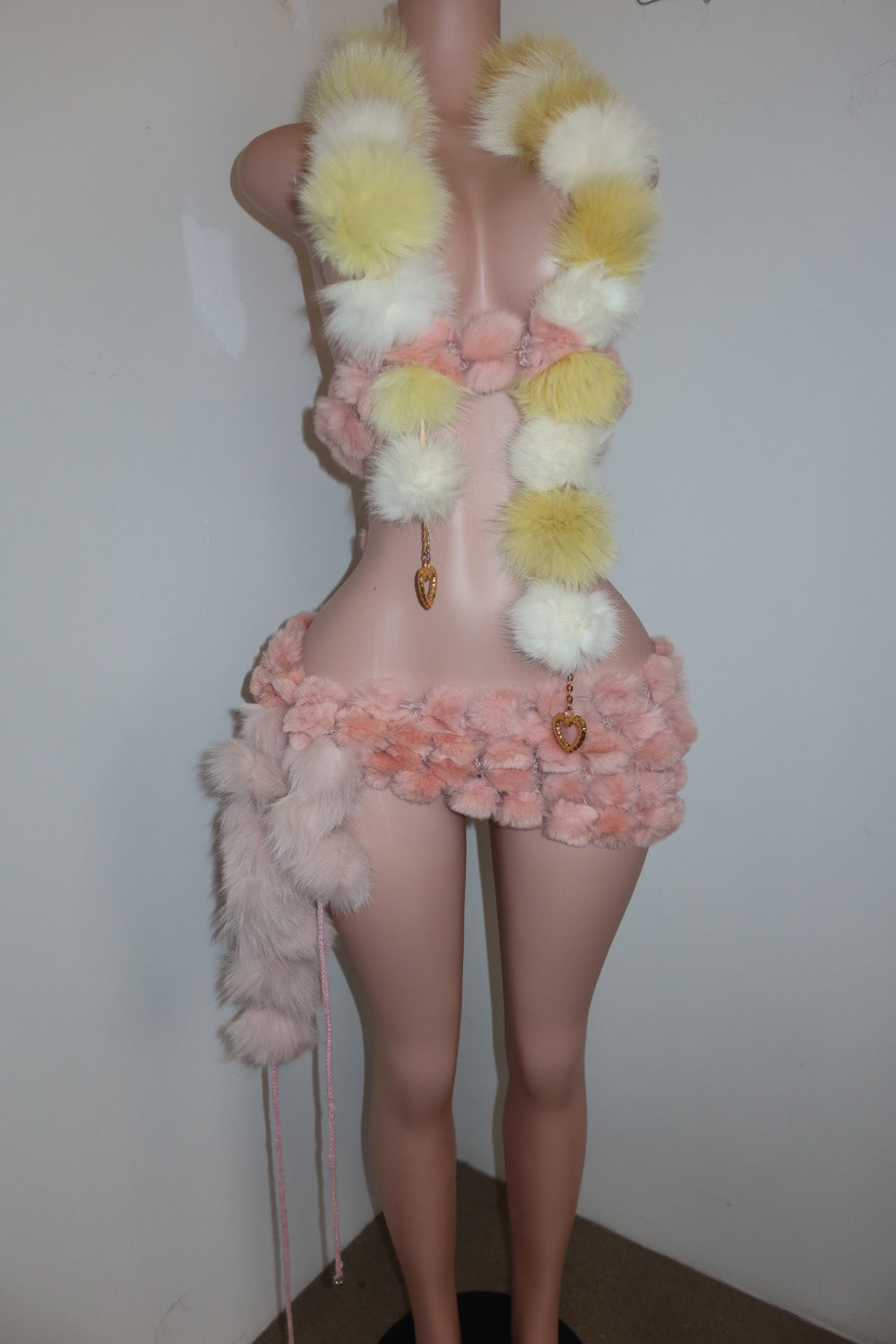 RABBIT FUR SET
