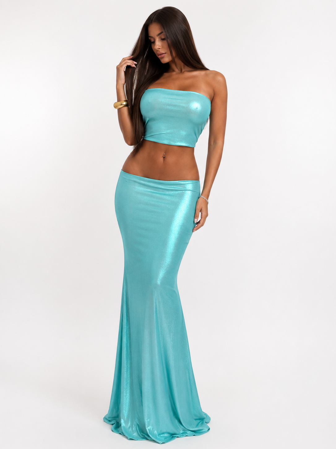 LIQUID DOLL SET AQUA BLUE