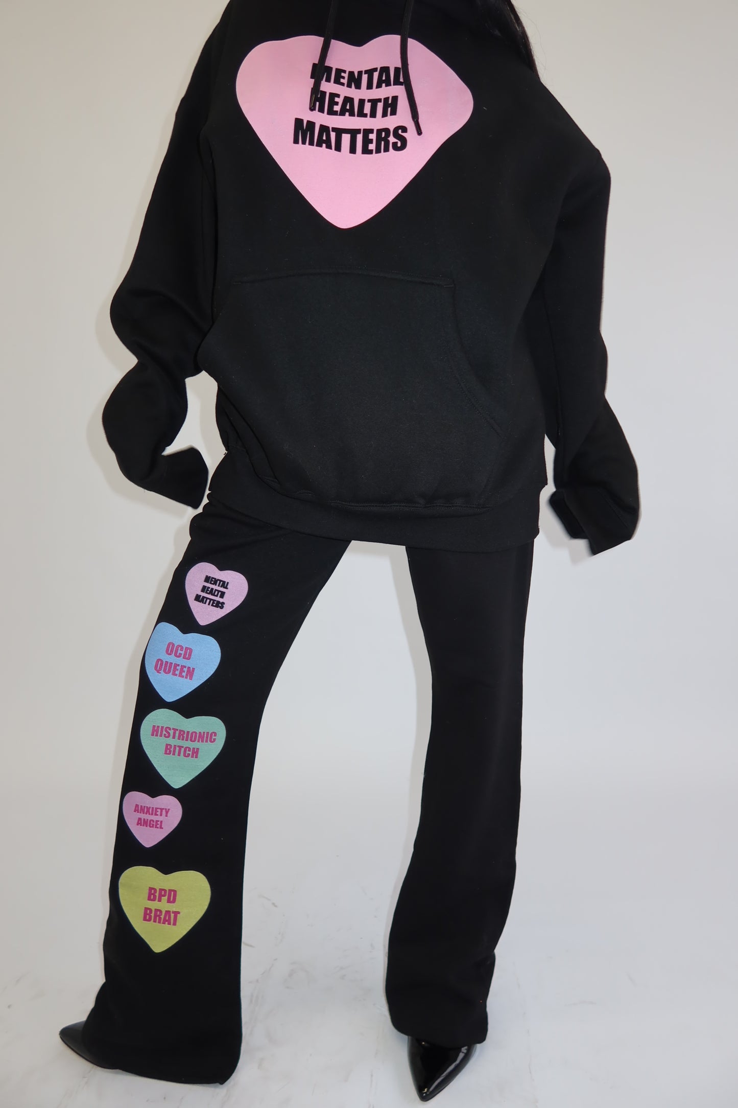 MENTAL HEALTH BAGGY SWEATS - Adriana Sahar