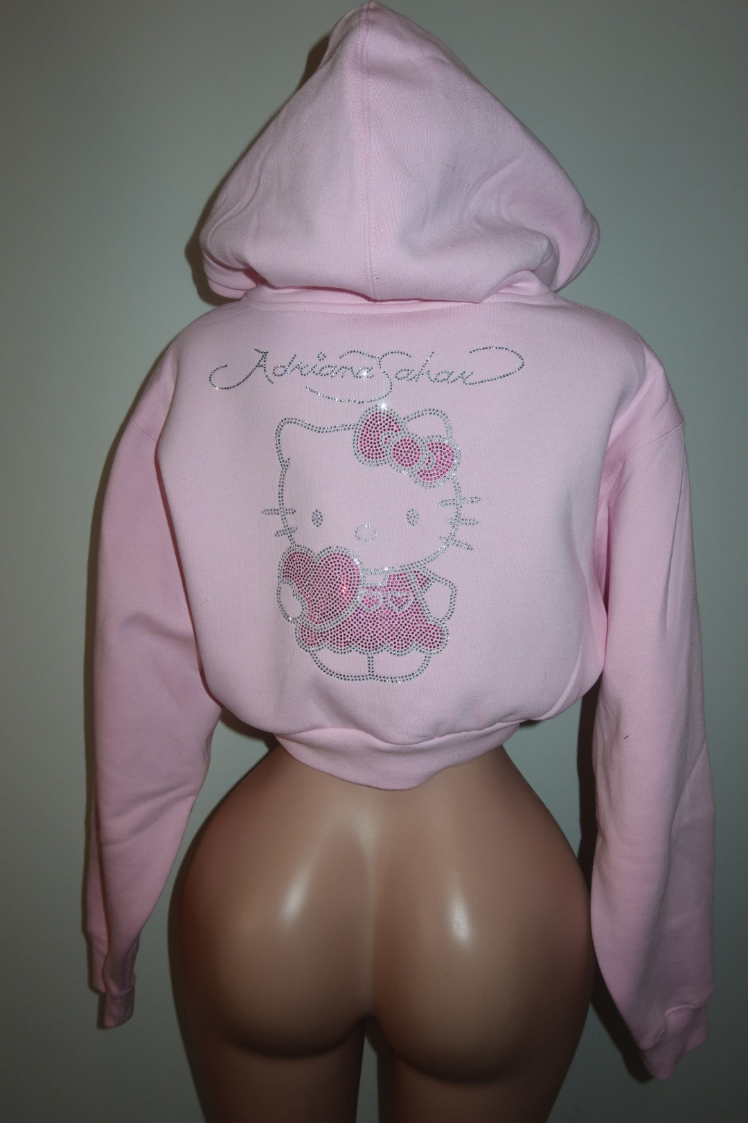 HELLO KITTY CROPPED ZIP