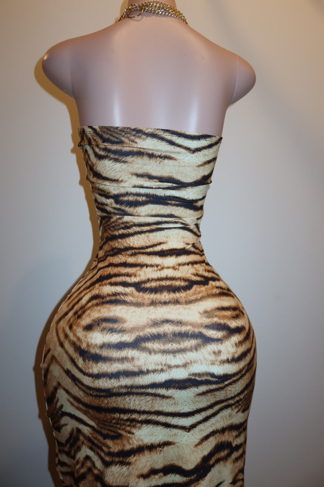 TIGRESS BODY CON MAXI DRESS - Adriana Sahar