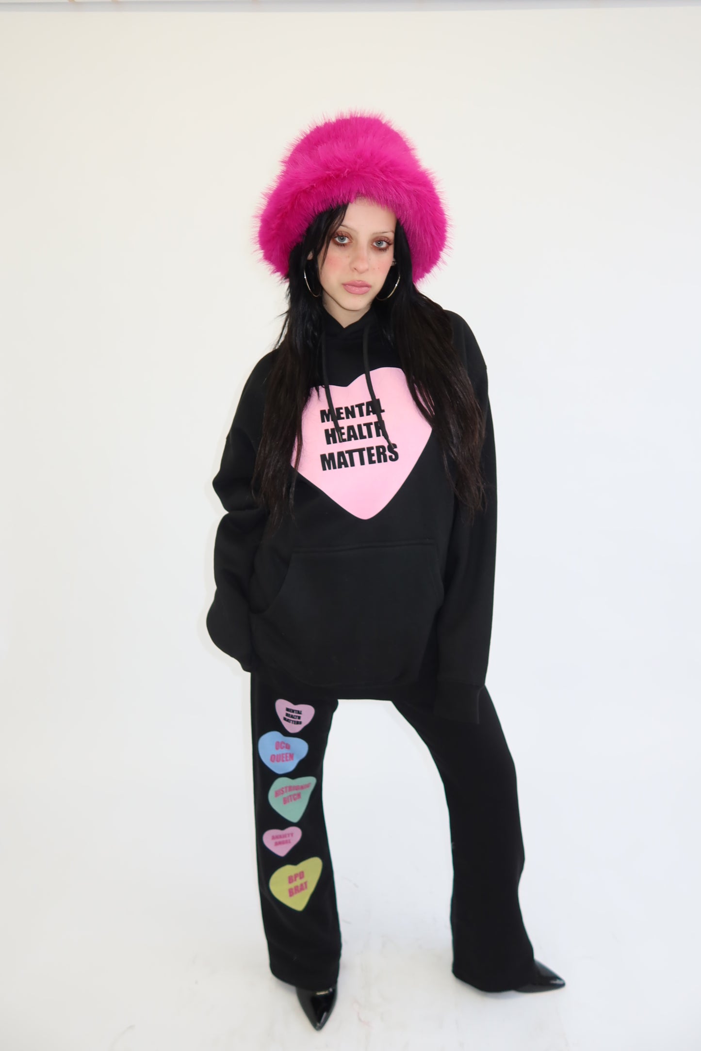 MENTAL HEALTH BAGGY SWEATS - Adriana Sahar