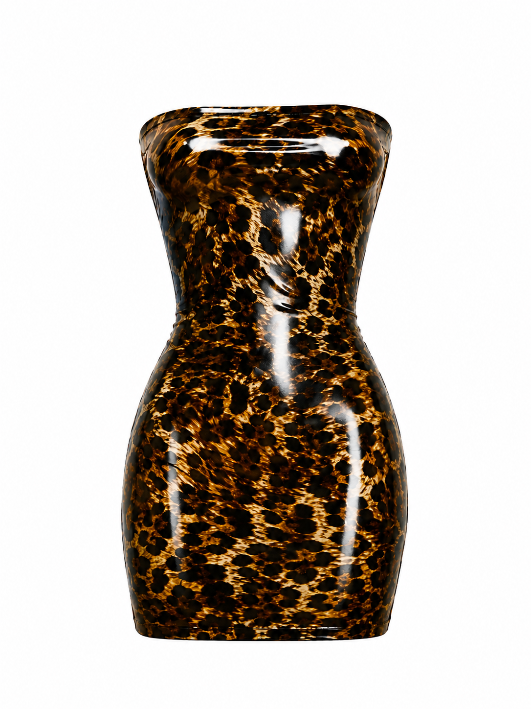 LEOPARD LIQUID DRESS