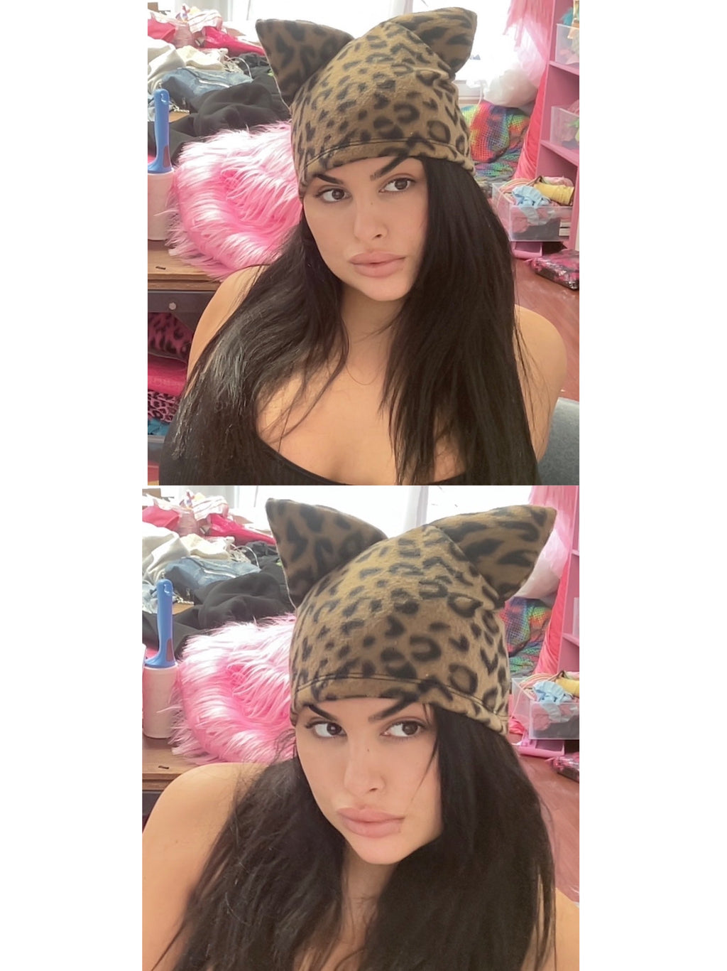 CHEETAH BEANIE