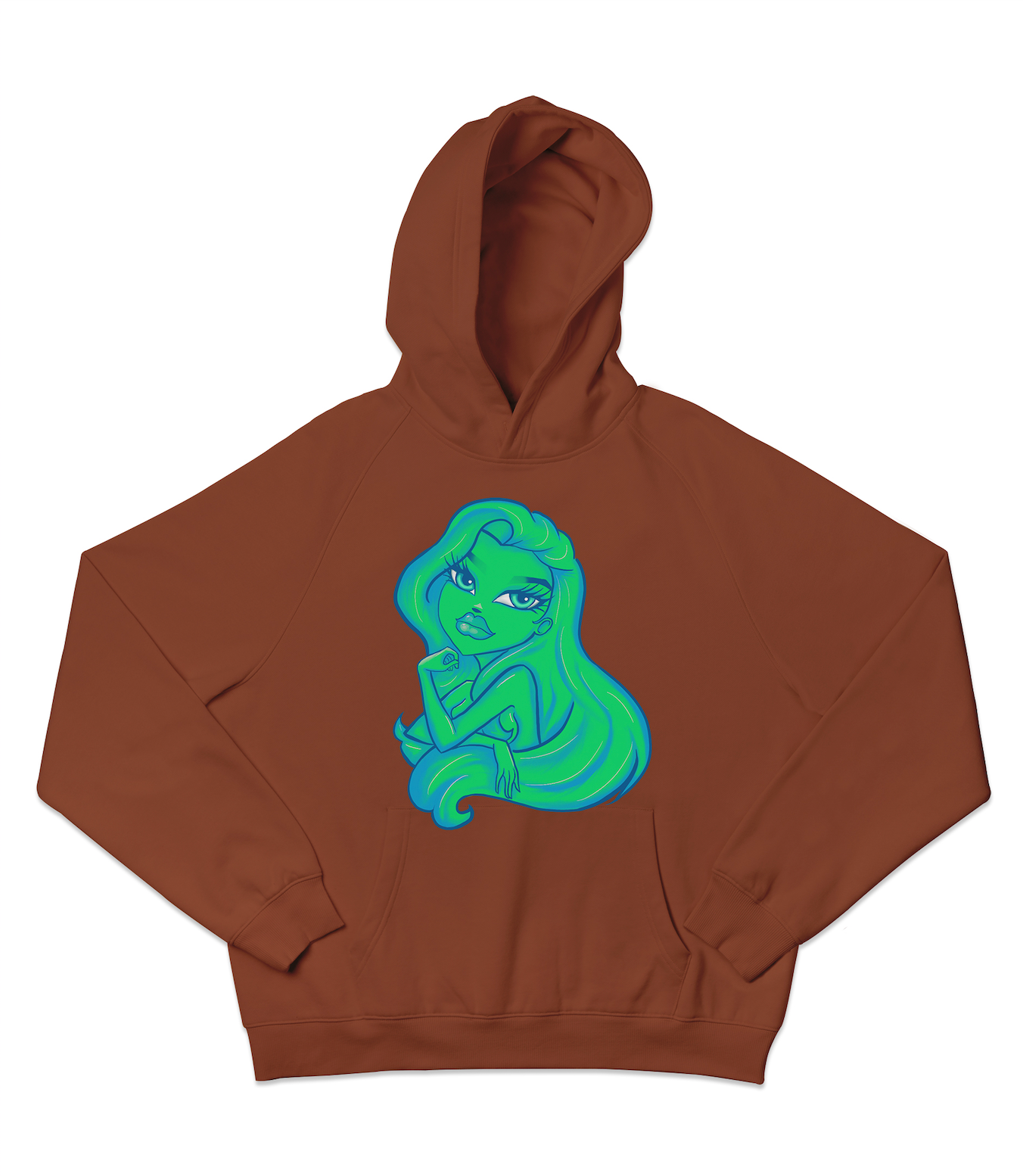 CRAZY SEXY COOL HOODIE (CHOCOLATE) - Adriana Sahar