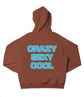 CRAZY SEXY COOL HOODIE (CHOCOLATE)